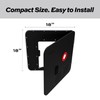 FOGATTI 18 x 18 Inches RV Water Heater Black Door