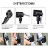 VIMILOLO Bicycle Pump, Bike Floor Pump Inflator for Presta and