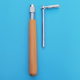 Hopbucan Professional Piano Tuning Hammer Wrench Octagon Core Hammer Solid Wood Handle Wrench Piano Tuning Tool Wrench