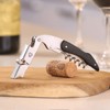 CORKAS ソムリエナイフ ワインオープナー コルク抜き 栓抜き プロ 木製ハンドル ウェイター＆バーテンダー向け