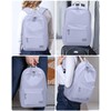 HOMIEE Lightweight Stylish Casual Backpack, Laptop Backpack Water-Resistant Daypack, Travel/School/Casual/Work