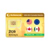 International Data SIM Card for Travel - Europe & USA