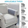MINJIATEX Couch arm Covers,Non-Slip lace Sofa arm Covers Set of