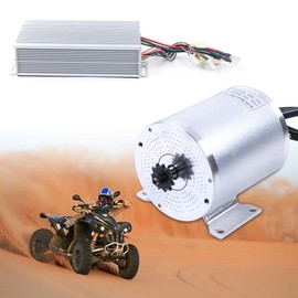 MuChaIOAK Brushless Motor Kit, Mini Electric Car DIY BLDC Brushless Motor Speed Controller Kit for Electric Scooter E-Bike Engine Motorcycle 3000W 72V