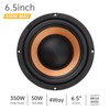 DriSentri 6.5 Inch Bass Loudspeaker Woofer Speaker for Car Audio/Home
