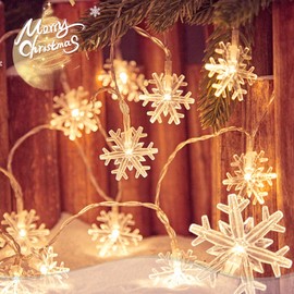 ZQX Christmas Star Fairy Lights, Indoor Fairy Lights for Christmas, Wedding, Birthday, Bedroom, Children, Family (Remote Control)