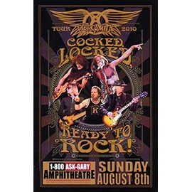 AEROSMITH REPLICA 2010 CONCERT POSTER