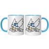 Absurd Ink Blue Turtle Shell Mario Kart Mug