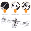 2 Set Door Bolt Lock Bolt Barrel Sliding Latch Lock