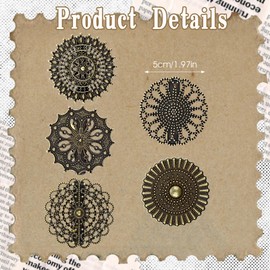 5 Styles Vintage Cardigan Clips, Cardigan Clip, Dress RCA Clips Set, Round Vintage Flowers Cardigan Clips, Dress Waist Tightener Brooch, Collar Scarf, Vintage Collar Fasteners for Women, Zinc