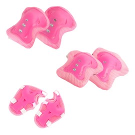 Kit De Protecciones Con Rodilleras Codilleras Muñequeras 6pz