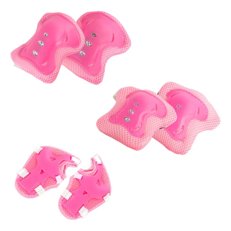 Kit De Protecciones Con Rodilleras Codilleras Muñequeras 6pz