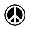 Peace Sign Sticker Vinyl Decal Notebook Car Window Laptop 5"