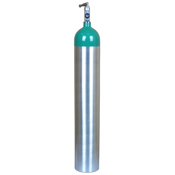 Victory Medical ME Oxygen Cylinder with CGA 870 Toggle Valve 0100033