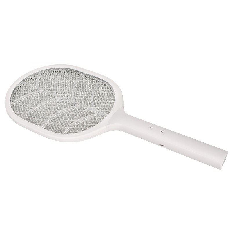 Electric Fly Swatter USB Charging Purple Light 3 Layers Safety