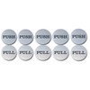 Be The Bestest 2" Inch Round Push Pull Door Signs