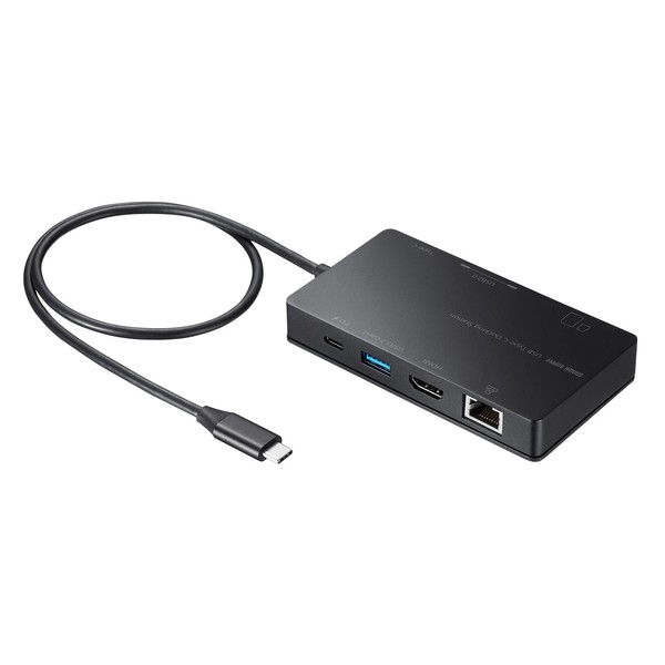Sanwa Supply USB Type-C Docking Station USB-DKM3BK