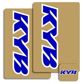 KYB Suspension Decals Stickers Fork Shock Blue