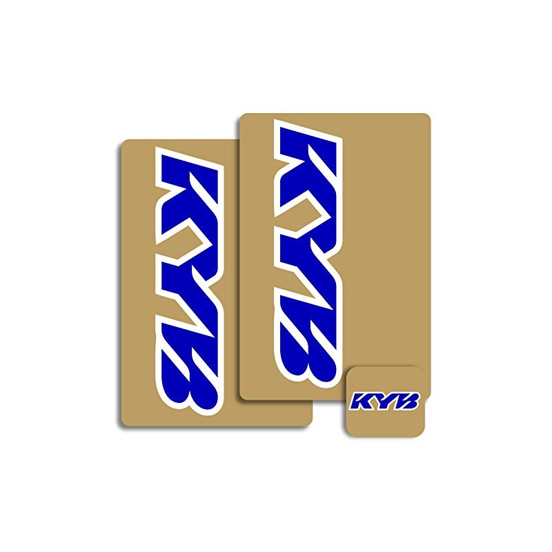 KYB Suspension Decals Stickers Fork Shock Blue
