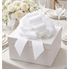 1PC White Large Waterproof Pull Bow for Gift Wrapping, 14