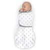 SwaddleDesigns Omni Swaddle Sack with Wrap & Arms Up Sleeves