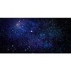 AWERT 30x18 inches Galaxy Aquarium Background Blue Starry Sky Universe