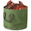 Collapsible Garden Bag Canvas Reusable Gardening Bag Water Resistant Garden