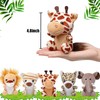 Anboor 5pcs Small Stuffed Animals Bulk—Safari Jungle Animal Plush Toys