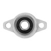 sourcing map 2pcs KFL000 Pillow Block Bearings 8mm Bore Bearing
