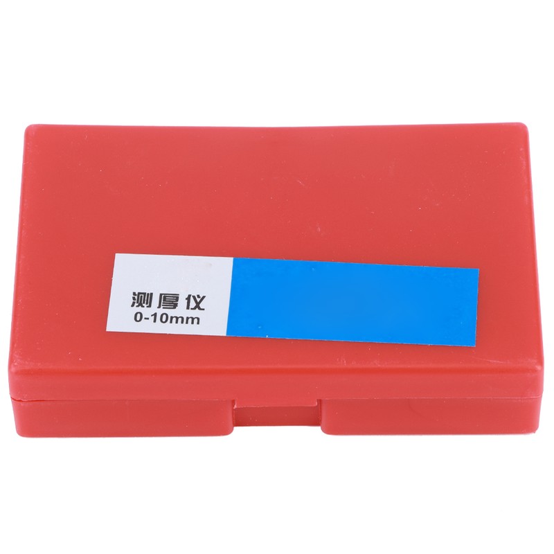 Thickness Gauge Round Dial Accuracy Measuring Tool Flat Pointed Head