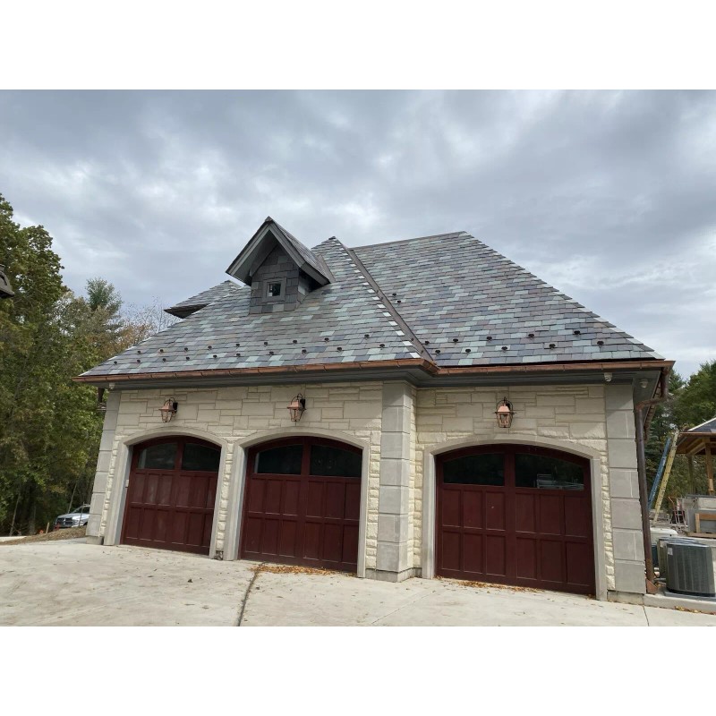 Vermont New Natural Slate Tile Roofing Gray Green 1” Thickness