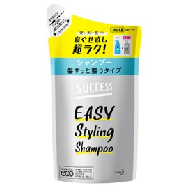 Success Shampoo, Quickly Straighten Hair, Refill, 10.2 fl oz (320 ml), Morning Sleepwear, Easy to Adjust Even Without Getting Wet, Aqua Acitrus Scent