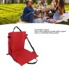 Folding Seat Cushion Soft Breathable Wearable Portable Foldable Chair Pad
