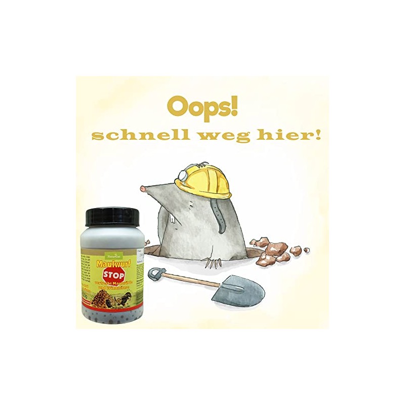 Mole Vole Stop - reinforced, mole Repellents - distribute and