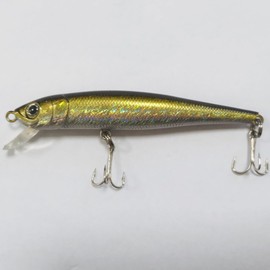 SEASKY Floating Minnow Bass Bait Laser Top Water Lures, Jerk Baits for Bass Fishing, Topwater Baits for Bass Trout Freshwater 3 9/16", 5/16oz Minnow (08W)
