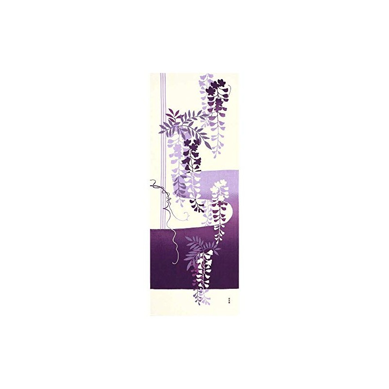 Wisteria Modern Painting Tenugui