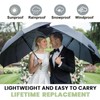 SIEPASA Compact Travel Umbrella - Windproof Auto Open/Close, Small Folding