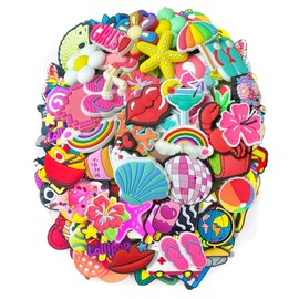 30pcs Shoe Charms for Crocs, Cute Shoe Charms for Women Girl Boy Shoe Accessories Birthday Gift Party Favors