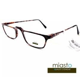 Miasto Eyewear NWT$39.99 MIASTO HALF FRAME "CARBON FIBER" READER READING GLASSES+2.00 BROWN
