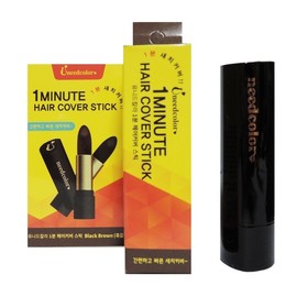 Allady UniColor 1-Minute Gray Hair Cover Stick 01 Black 3ea