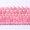 Cuentas de cuarzo rosa natural de 8 mm Cuentas de