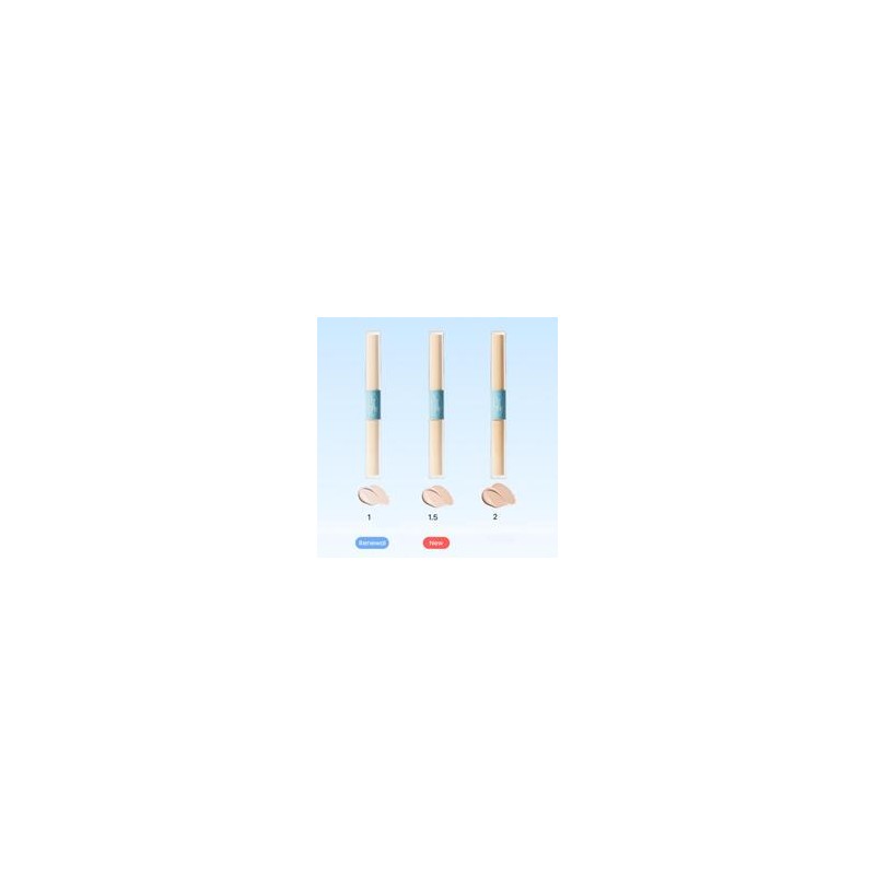 LETRE Dual Fit Concealer 1.2ml+1.4ml, Shade:1.5 Vanilla