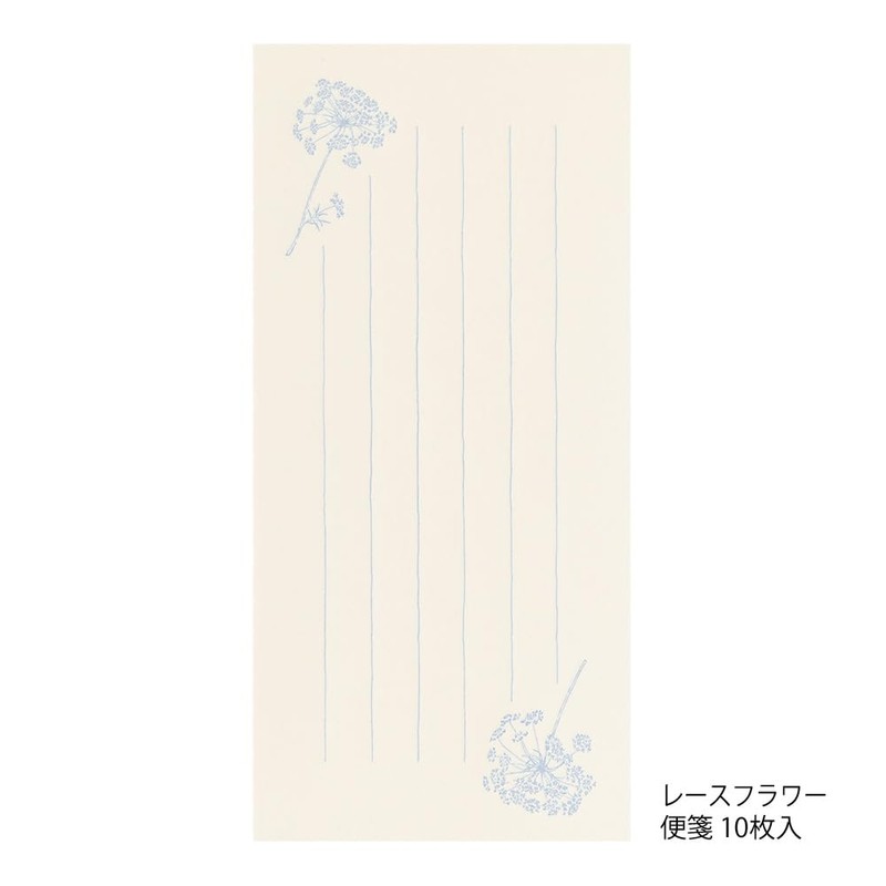 Midori 89572006 Single Pencil Notebook with Envelope, Flower Colored Washi,