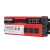 2000W Car Inverter Aluminum Alloy 4 USB Ports 3 Outlets