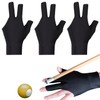 Billiard Glow 3 Finger Gloves, Pool Gloves, 3 Pieces, High
