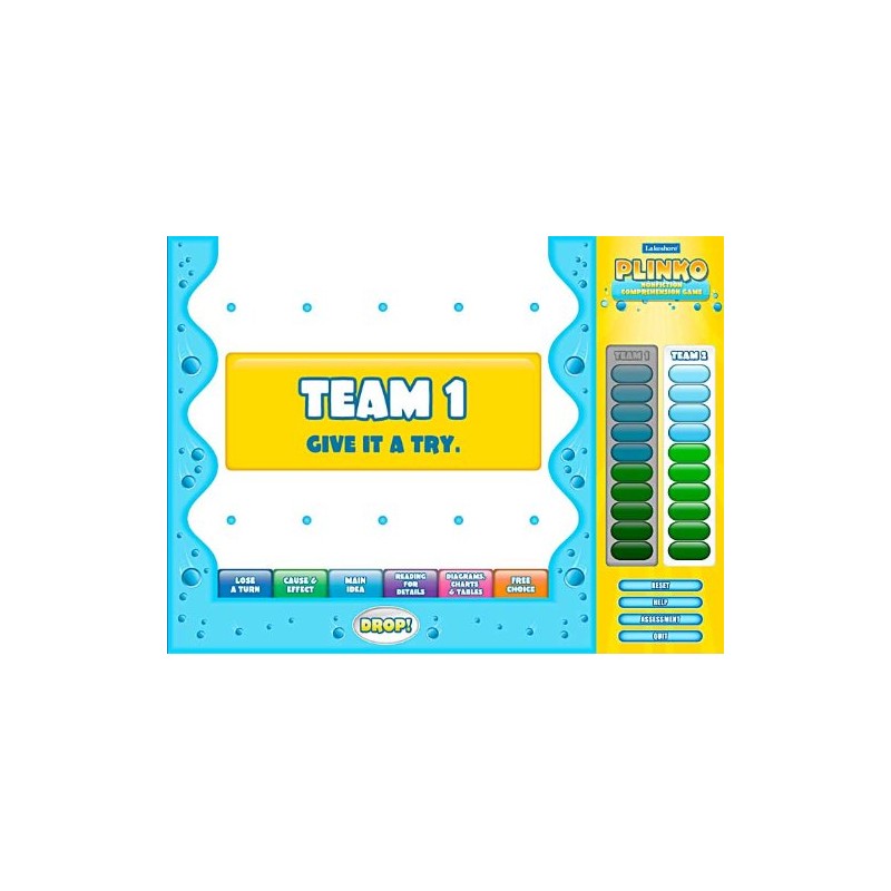 Interactive Plinko Nonfiction Game - Gr. 3-4