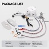 Automatic Touchless Bathroom Sink Faucet Commercial Sensor Motion Activated Hands
