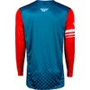 Fly Racing Rayce MTB/BMX Bicycle Jersey (Red/White/Blue, Youth Large)