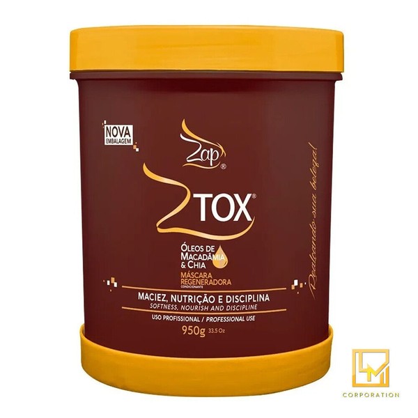 Ztox Macadamia Oil and Chia Mask 950g Zap