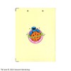Sesame Street Clipboard, Cream Yellow/Blue [ST-ZSS0007]